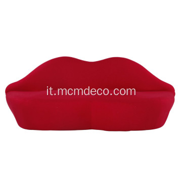 Divano moderno Bocca Lip Fabric